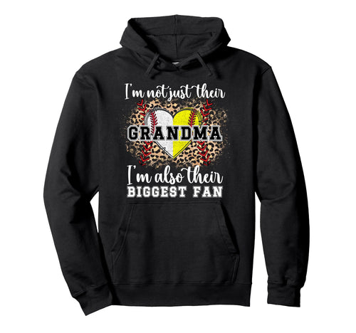 Biggest Fan Proud Softball Baseball Hoodie - Fun Novelty Design Unisex - T-Shirt, Sweatshirt, Hoodie