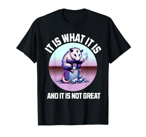 Funny Possum Meme Pastel Vaporwave T-Shirt - Custom Art Print for Adults - T-Shirt, Sweatshirt, Hoodie