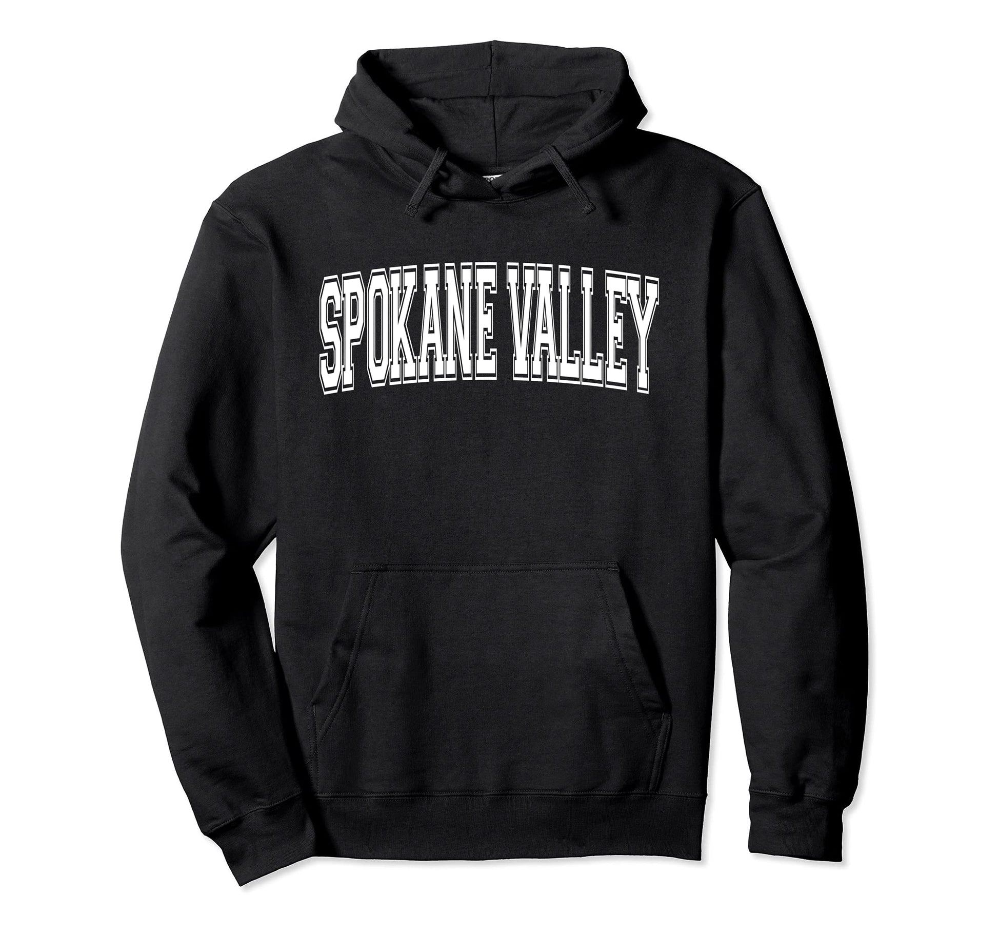 Spokane Valley Wa Washington Usa Sport Hoodie - Minimalist Print Men Women - T-Shirt, Sweatshirt, Hoodie