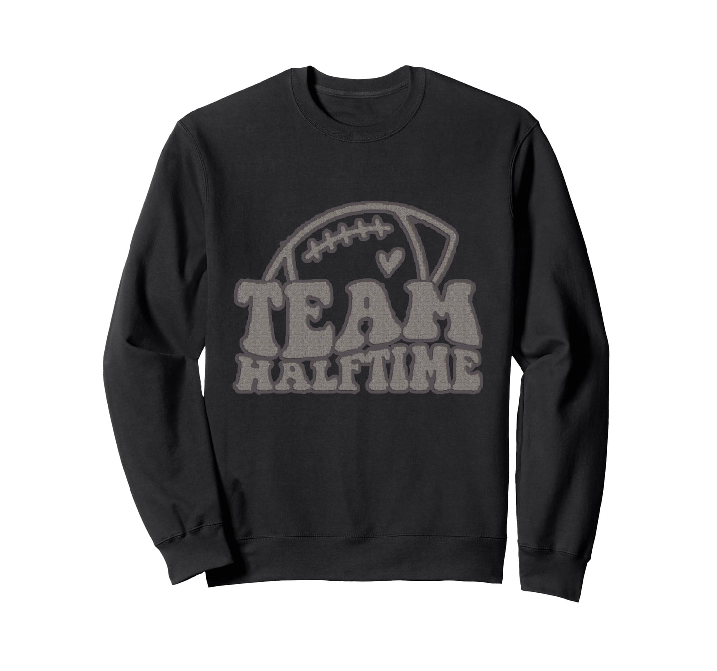 Team Halftime Game Day Sweatshirt - Minimalist Print for Adults - T-Shirt, Sweatshirt, Hoodie
