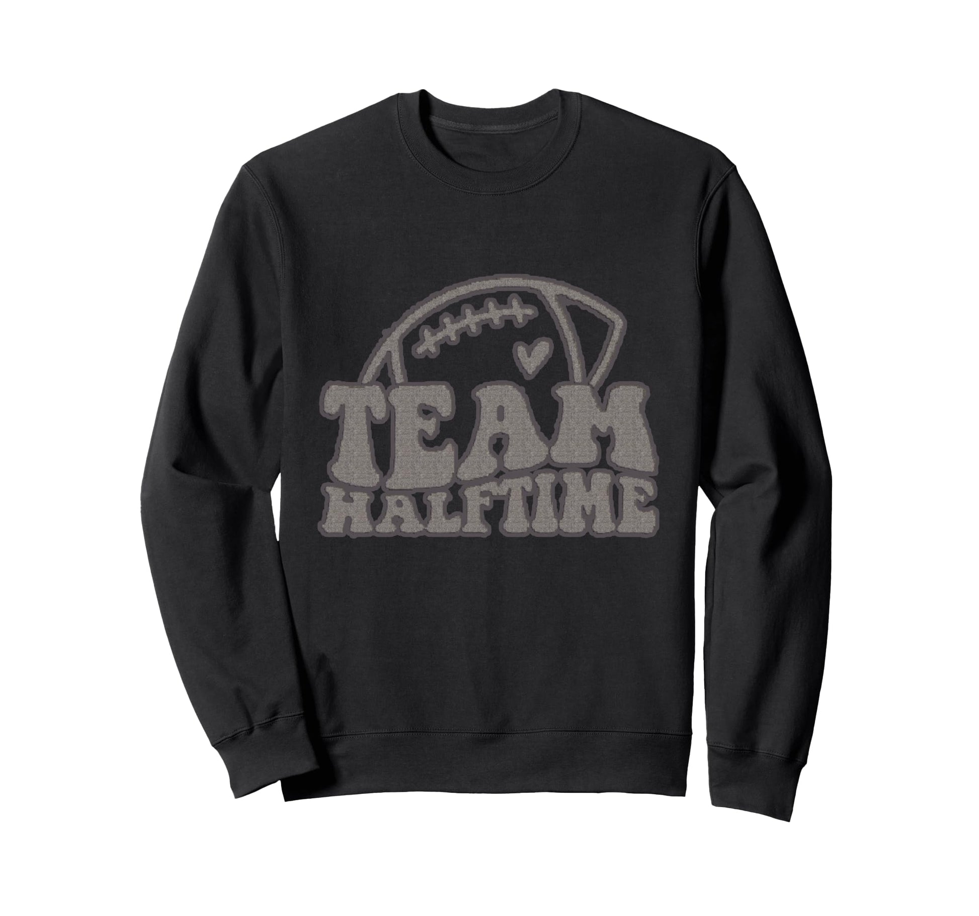 Team Halftime Game Day Sweatshirt - Minimalist Print for Adults - T-Shirt, Sweatshirt, Hoodie