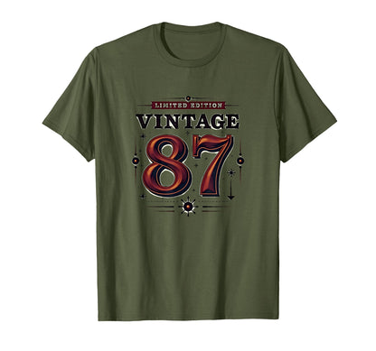 87 Birthday Gift T-Shirt - Novelty Apparel Unisex - T-Shirt, Sweatshirt, Hoodie