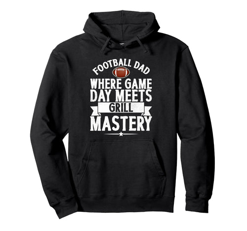 Where Game Day Meets Grill Mastery Hoodie - Casual Everyday Wear Men Women - T-Shirt, Sweatshirt, Hoodie