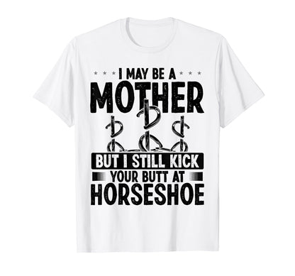 Horseshoe Team Mothers Day Horseshoes T-Shirt - Unique Graphic for Adults - T-Shirt, Sweatshirt, Hoodie