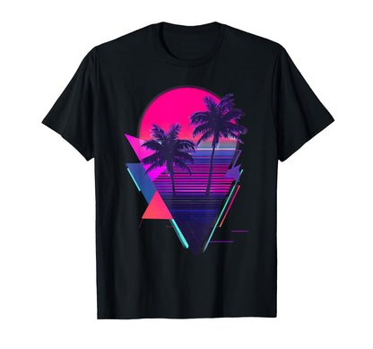 Vaporwave 80S T-Shirt - Aesthetic Graphic for Adults - T-Shirt, Sweatshirt, Hoodie