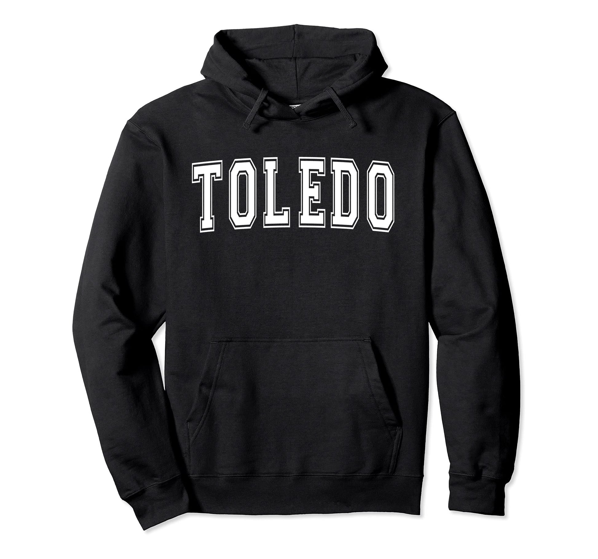 Toledo Oh Ohio Usa Sports Varsity Hoodie - Fun Novelty Design Unisex - T-Shirt, Sweatshirt, Hoodie