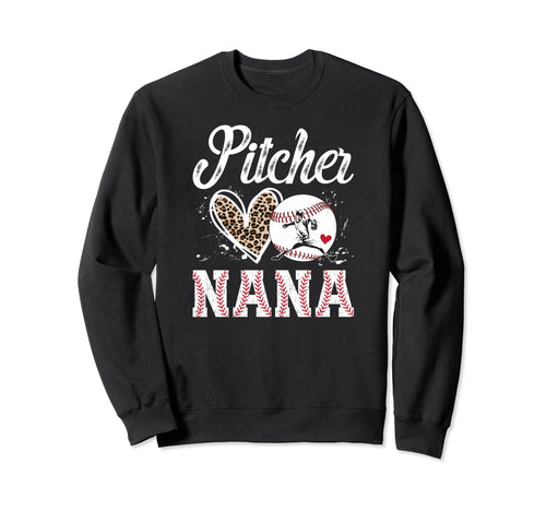 Baseball Pitcher Nana Baseball Sweatshirt - Streetwear Style Men Women - T-Shirt, Sweatshirt, Hoodie