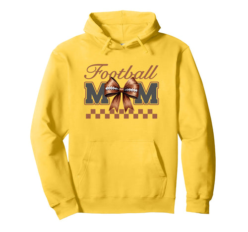 Game Day Croquette Bow Proud Football Hoodie - Novelty Apparel Men Women - T-Shirt, Sweatshirt, Hoodie