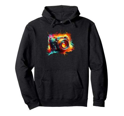 Camera Photographer Photography Hoodie - Trendy Graphic Men Women - T-Shirt, Sweatshirt, Hoodie