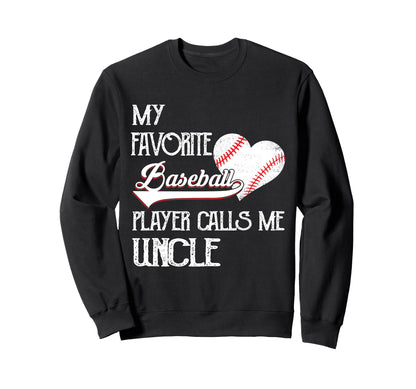 Heart Love Favorite Baseball Player Sweatshirt - Trendy Graphic for Adults - T-Shirt, Sweatshirt, Hoodie