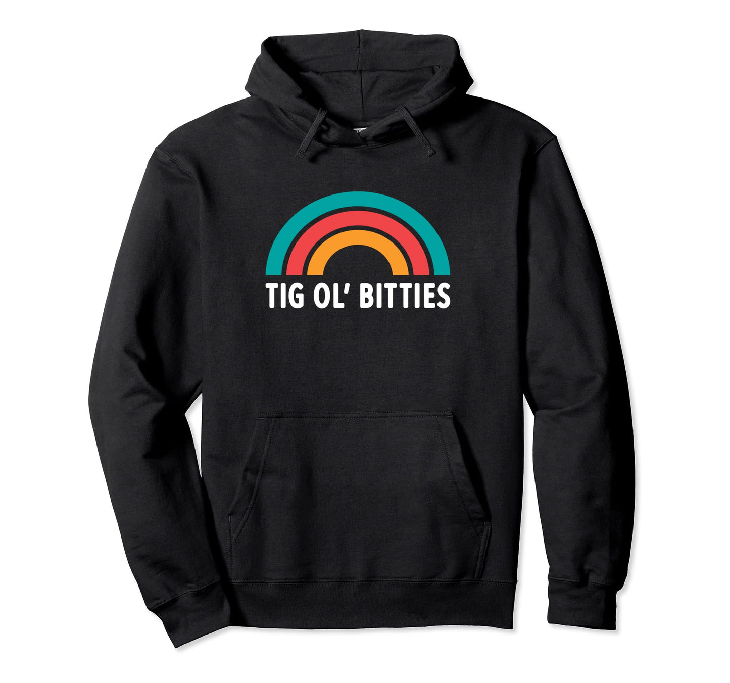 Tig Ol Bitties Rainbow Studio T-Shirt - Unique Graphic for Adults - T-Shirt, Sweatshirt, Hoodie