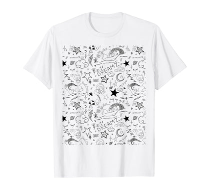 Face Abstract Line Art Drawing T-Shirt - Graphic Print Men Women - T-Shirt, Sweatshirt, Hoodie