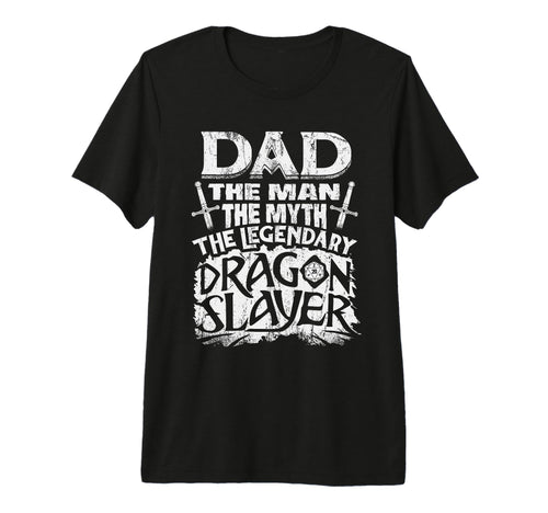 Dad Myth Funny Fathers Day Rpg T-Shirt - Fun Novelty Design for Adults - T-Shirt, Sweatshirt, Hoodie