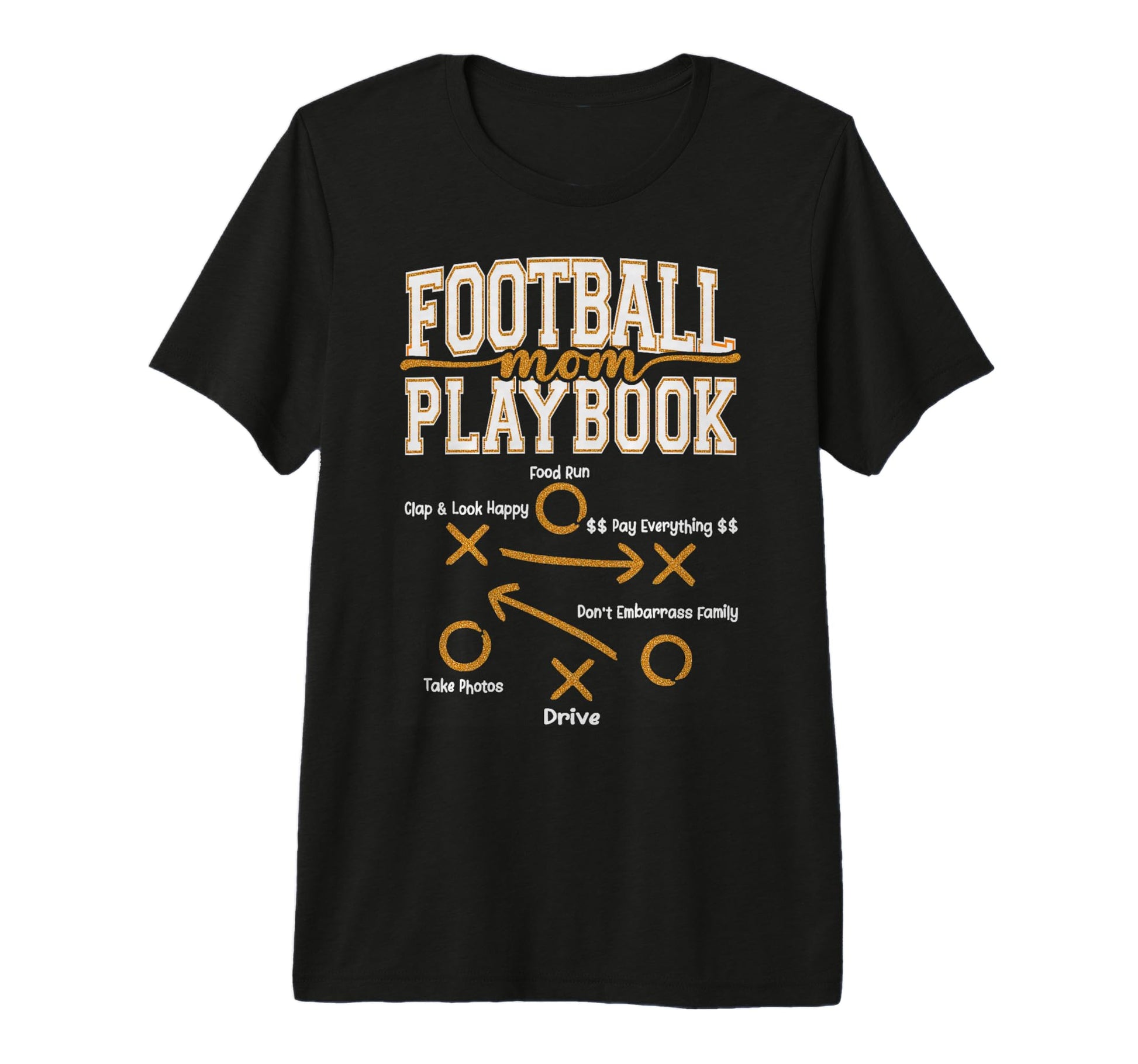 Football Mom Playbook Game Day T-Shirt - Unique Graphic for Adults - T-Shirt, Sweatshirt, Hoodie