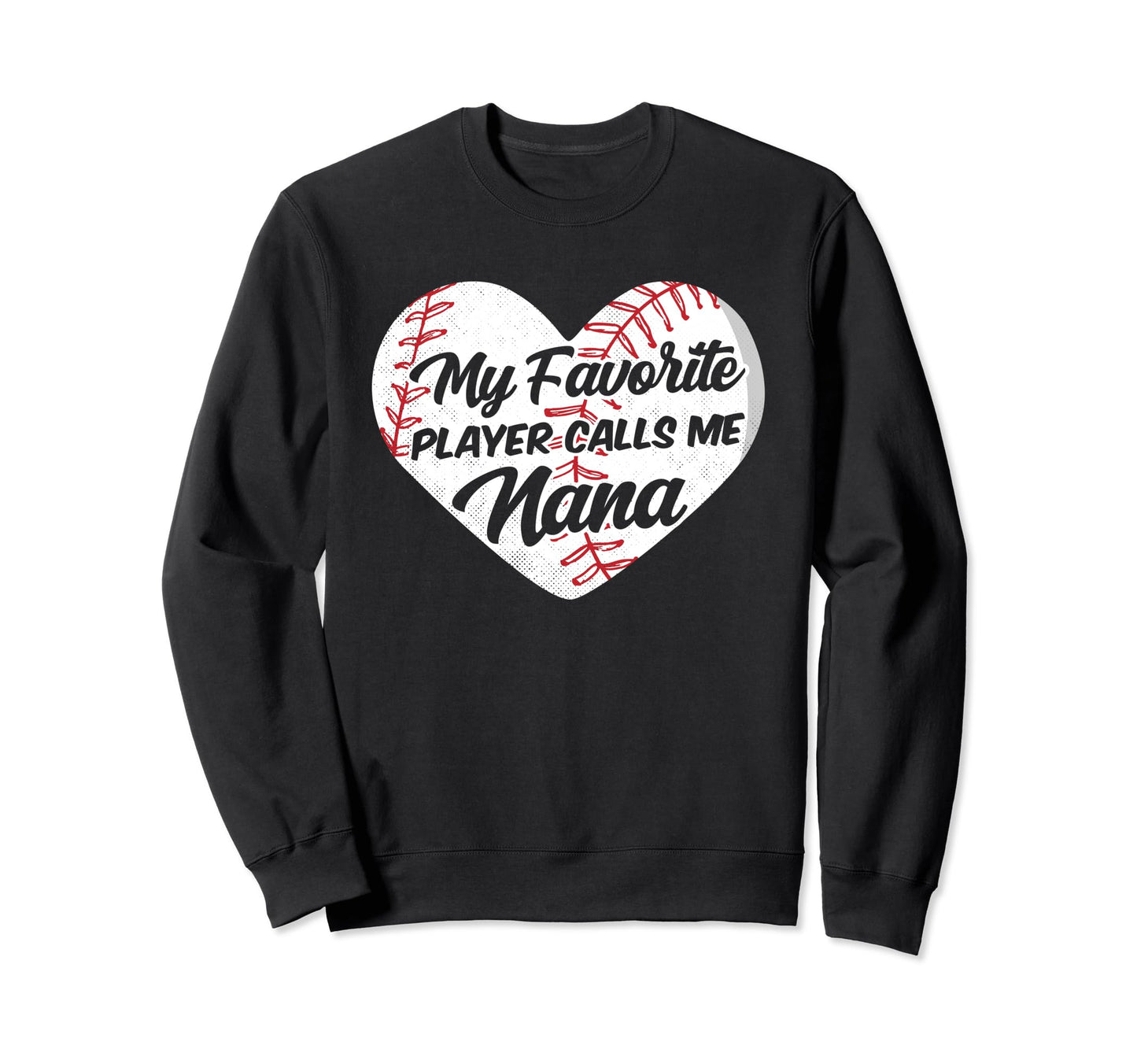 Baseball My Favorite Player Sweatshirt - Aesthetic Graphic for Adults - T-Shirt, Sweatshirt, Hoodie