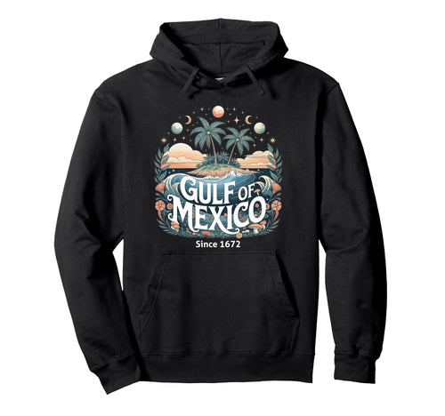 Boho Beach Sunset Gulf Mexico Hoodie - Graphic Print Men Women - T-Shirt, Sweatshirt, Hoodie