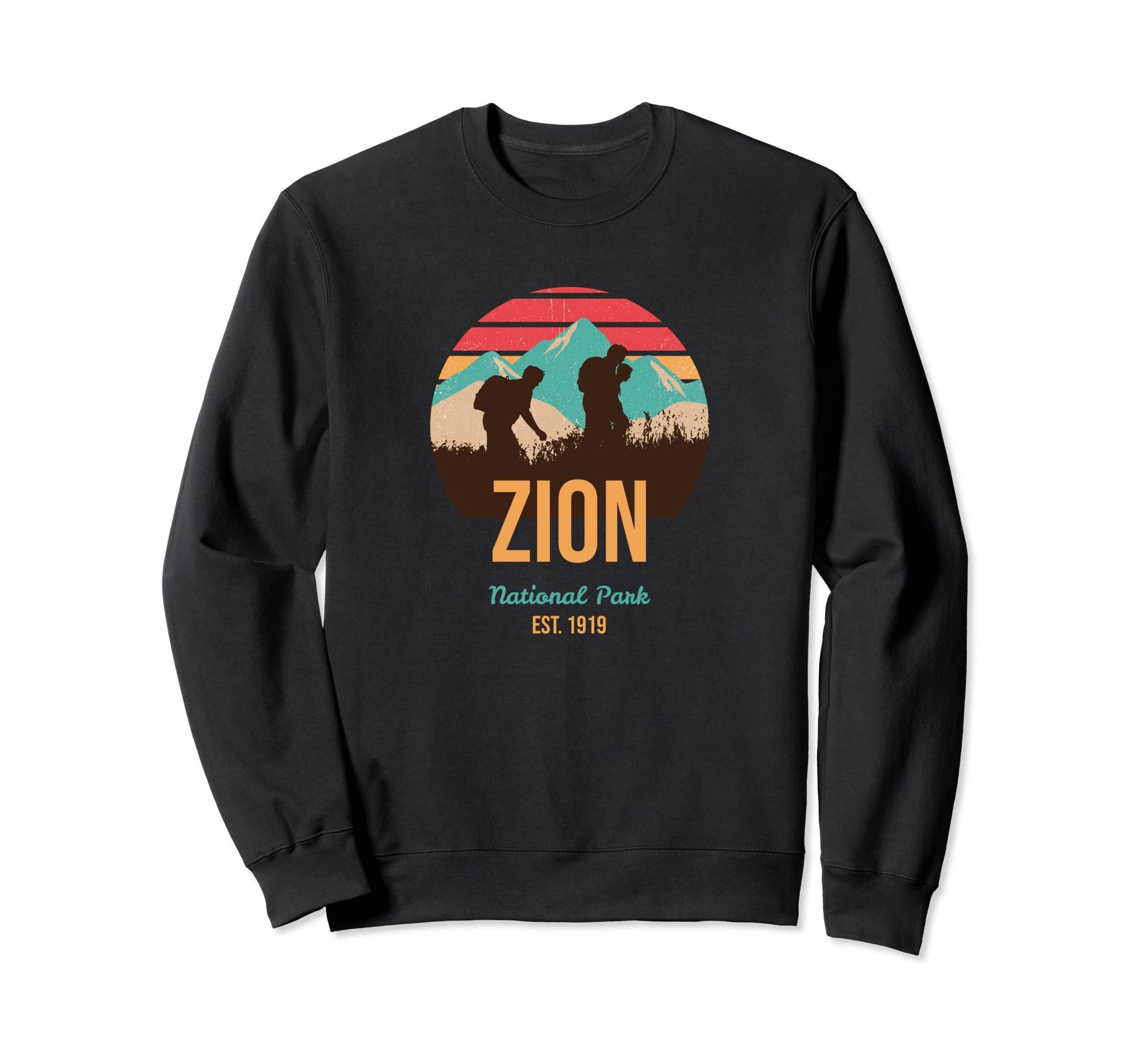 Zion National Park Utah 1919 Narrows Sweatshirt - Graphic Print for Adults - T-Shirt, Sweatshirt, Hoodie