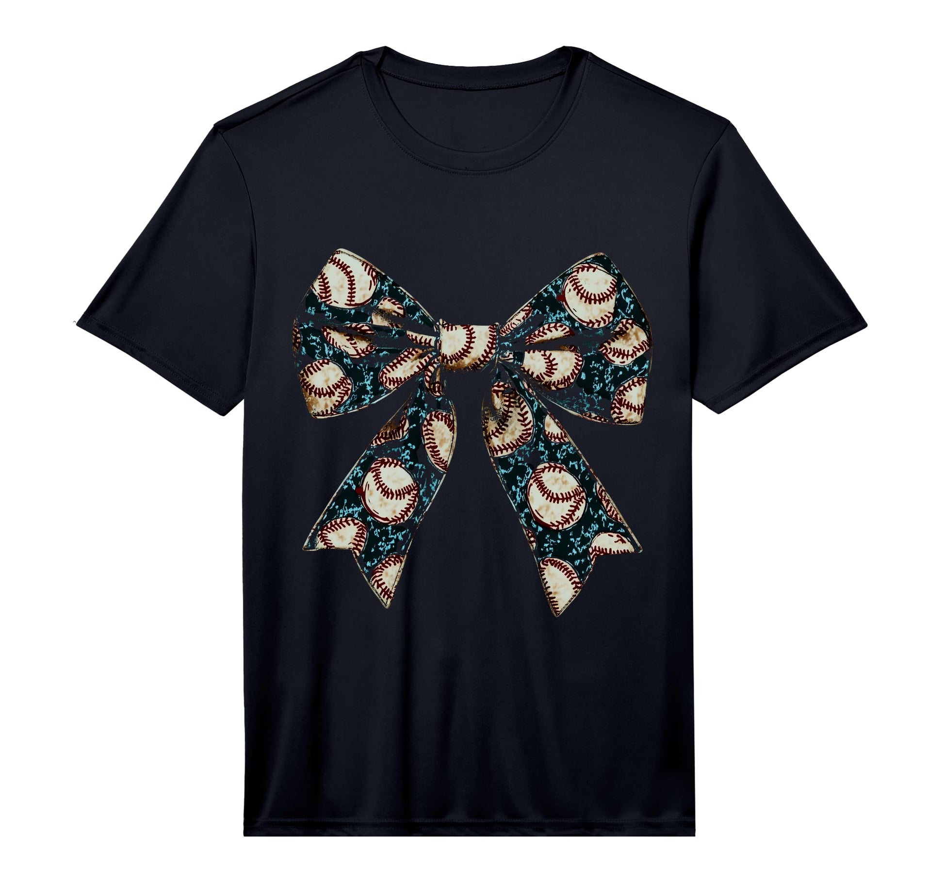 Baseball Coquette Bow Baseball Player T-Shirt - Trendy Graphic for Adults - T-Shirt, Sweatshirt, Hoodie