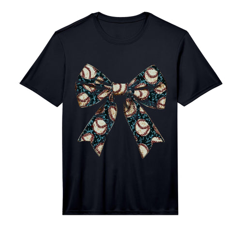 Baseball Coquette Bow Baseball Player T-Shirt - Trendy Graphic for Adults - T-Shirt, Sweatshirt, Hoodie