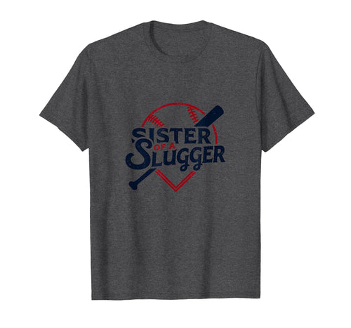Baseball Sister Sister Slugger T-Shirt - Aesthetic Graphic Men Women - T-Shirt, Sweatshirt, Hoodie