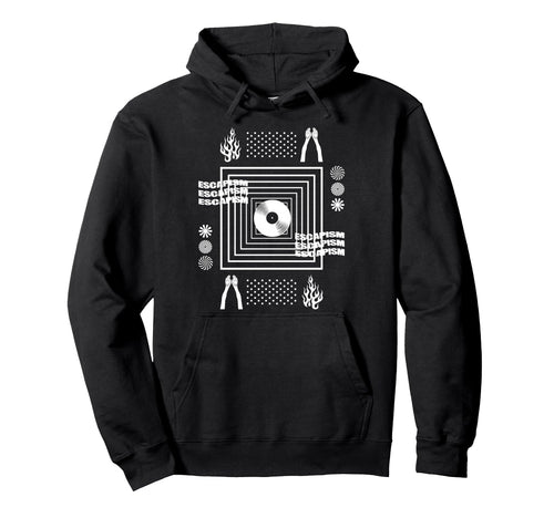 Escapism Sad Aesthetic Edgy Hoodie - Aesthetic Graphic for Adults - T-Shirt, Sweatshirt, Hoodie