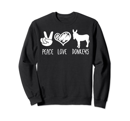 Donkey Mom Messy Bun Hair Glasses Sweatshirt - Custom Art Print for Adults - T-Shirt, Sweatshirt, Hoodie
