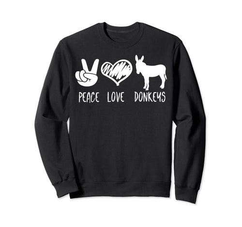 Donkey Mom Messy Bun Hair Glasses Sweatshirt - Custom Art Print for Adults - T-Shirt, Sweatshirt, Hoodie