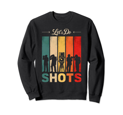 Sunset Lets Do Shots Sweatshirt - Unique Graphic for Adults - T-Shirt, Sweatshirt, Hoodie