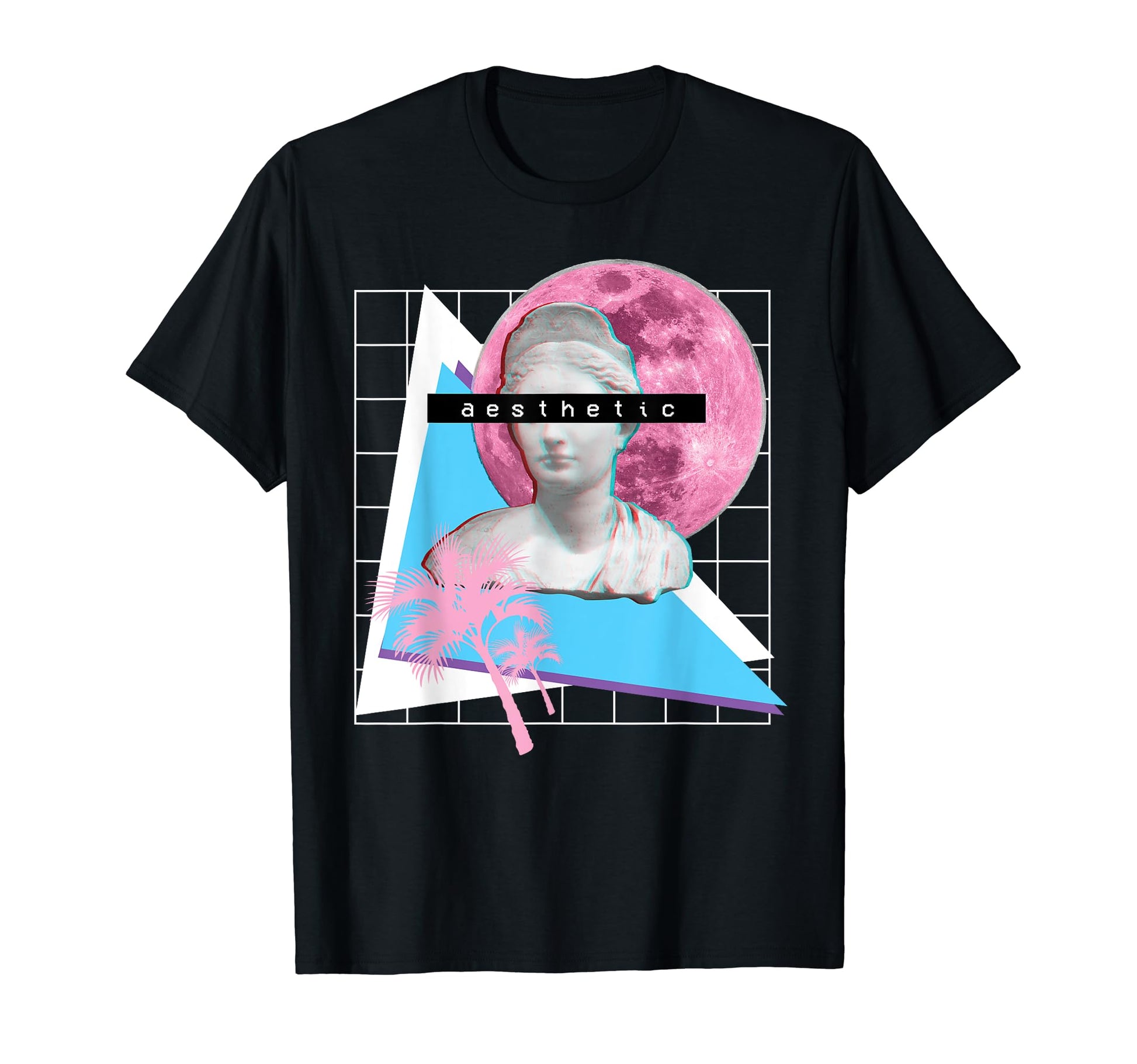 Vaporwave Aesthetic Nostalgic T-Shirt - Trendy Graphic Unisex - T-Shirt, Sweatshirt, Hoodie