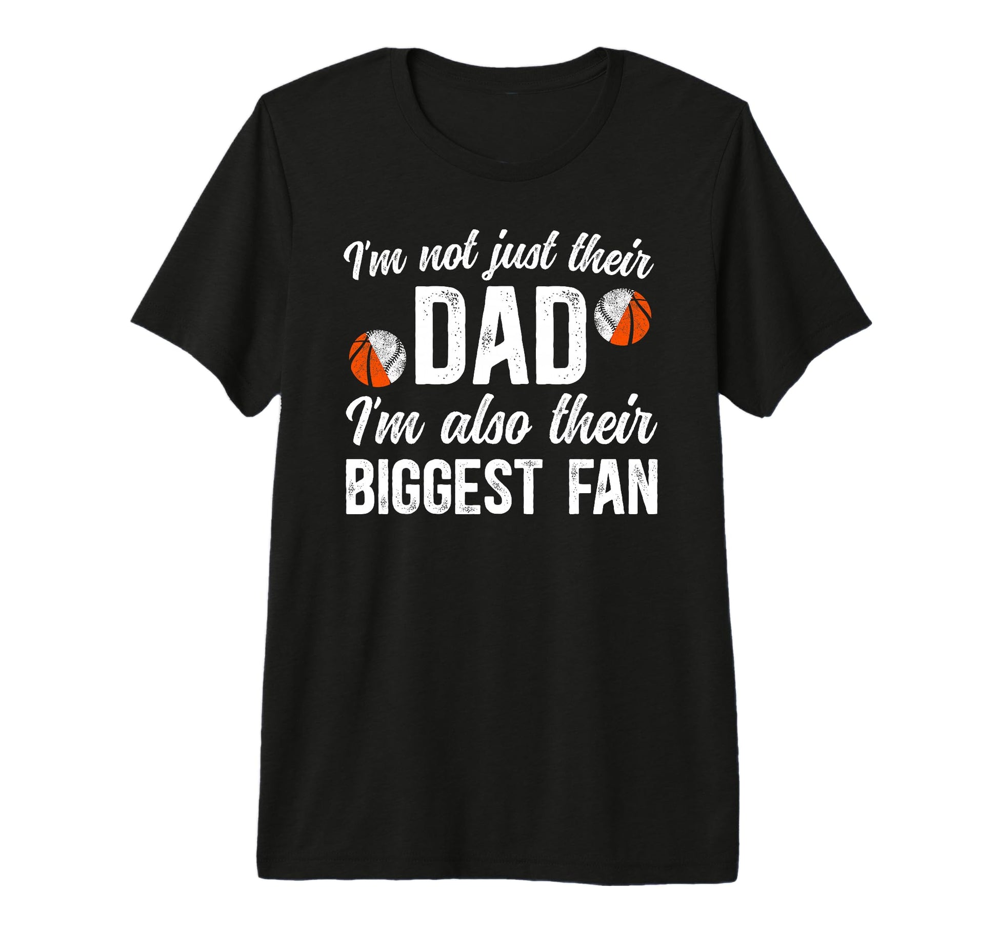 Mens Their Biggest Fan Baseball T-Shirt - Fun Novelty Design for Adults - T-Shirt, Sweatshirt, Hoodie
