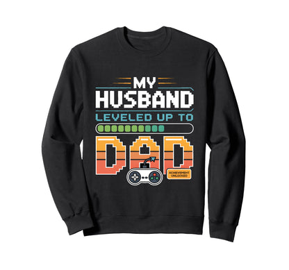New Dad Gamer Fathers Day Gaming Sweatshirt - Streetwear Style for Adults - T-Shirt, Sweatshirt, Hoodie