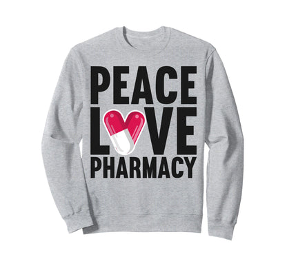 Pharmacy Tech Technician Sweatshirt - Casual Everyday Wear for Adults - T-Shirt, Sweatshirt, Hoodie