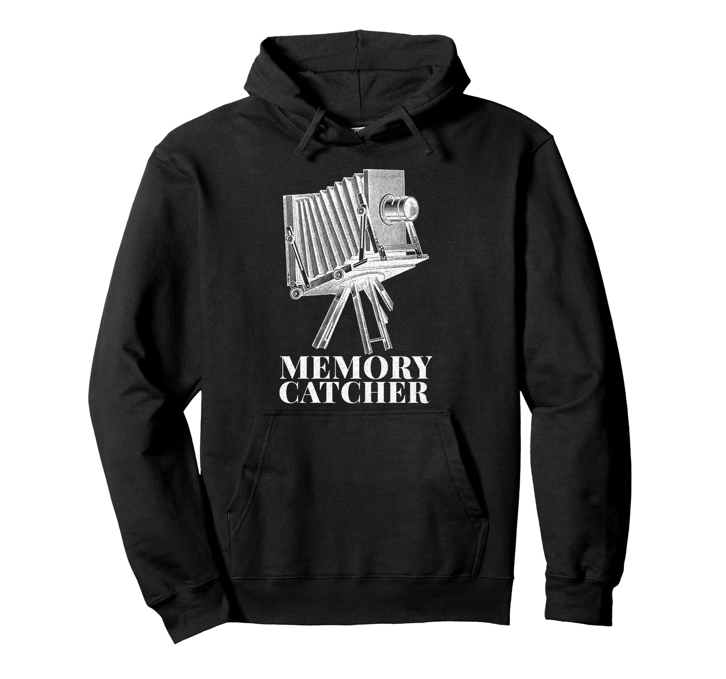 Antique Camera Photography Cameraman Hoodie - Fun Novelty Design Men Women - T-Shirt, Sweatshirt, Hoodie