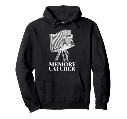 Antique Camera Photography Cameraman Hoodie - Fun Novelty Design Men Women - T-Shirt, Sweatshirt, Hoodie