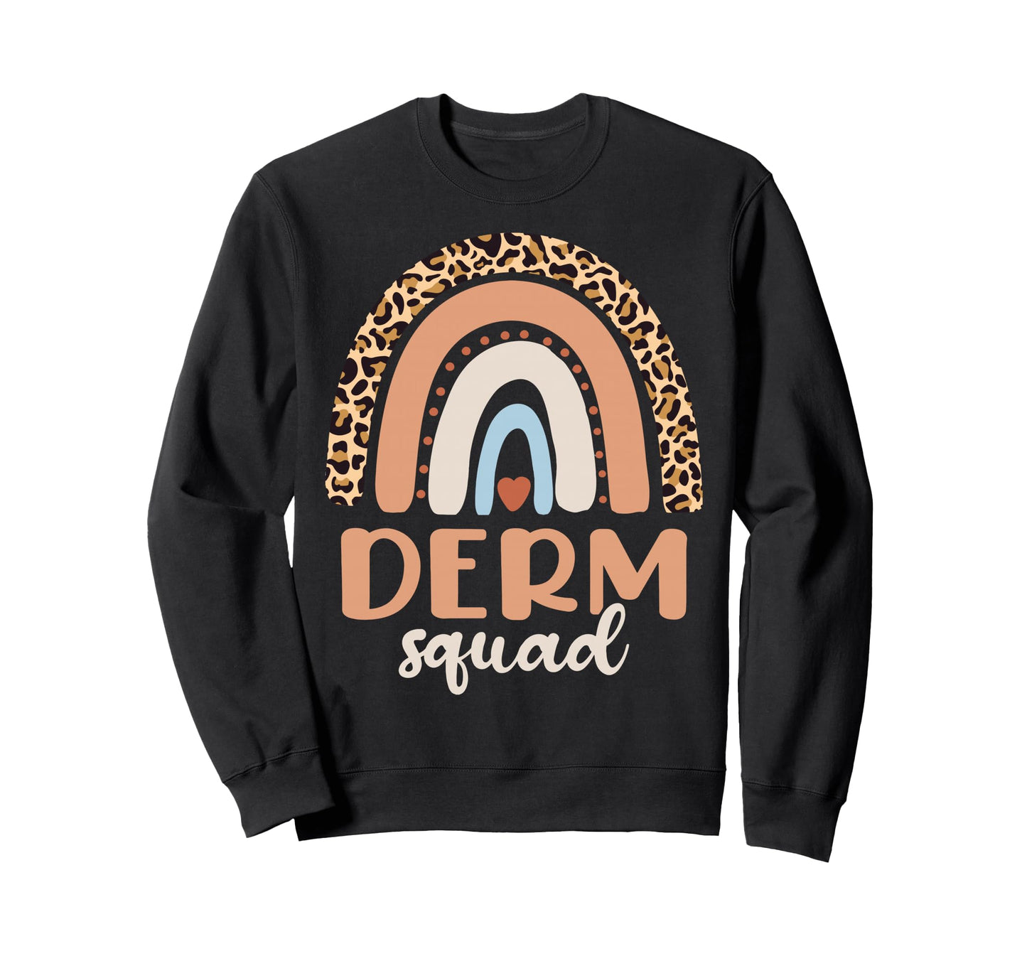 Derm Squad Dermatology Skin Sweatshirt - Minimalist Print for Adults - T-Shirt, Sweatshirt, Hoodie