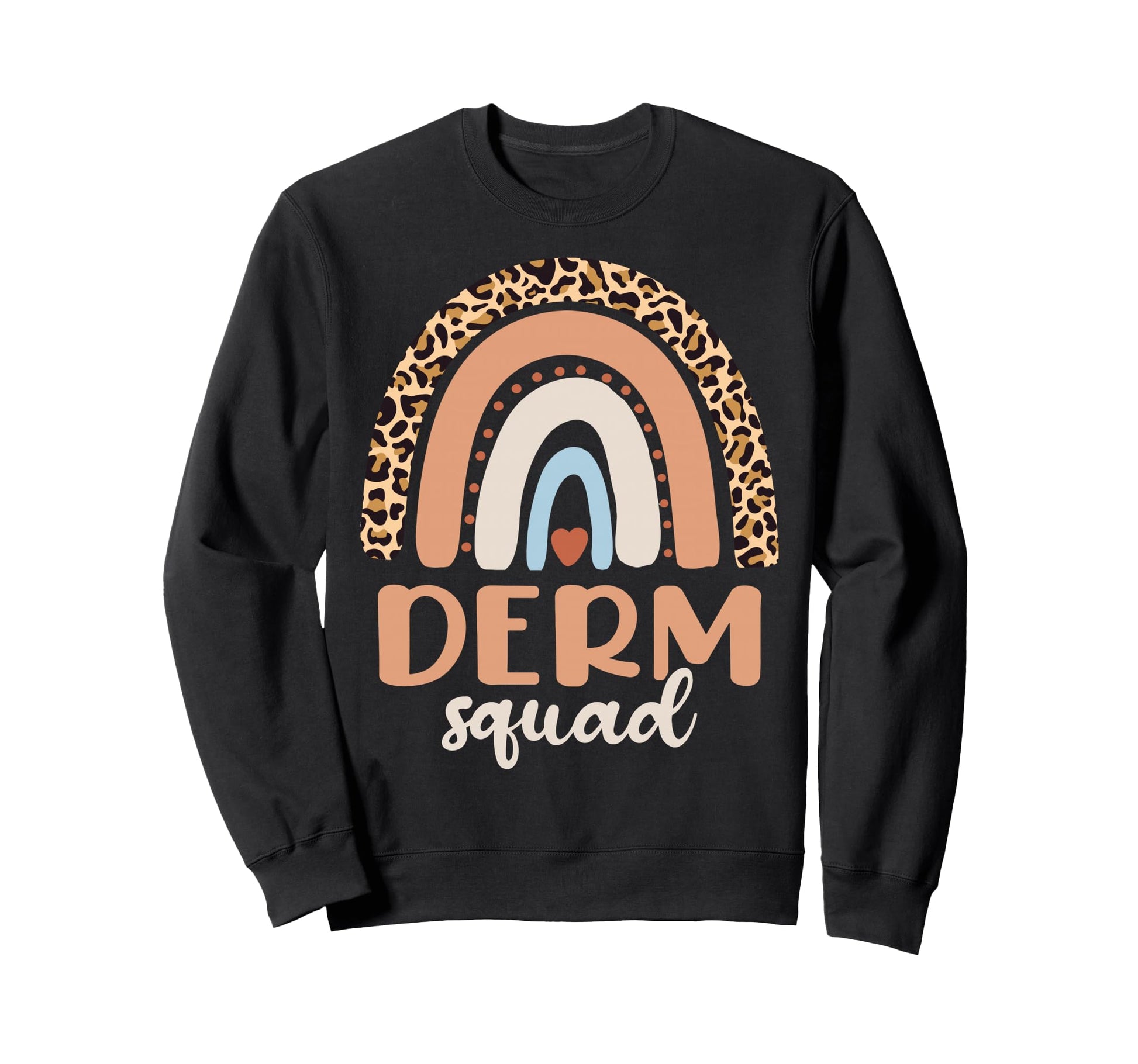 Derm Squad Dermatology Skin Sweatshirt - Minimalist Print for Adults - T-Shirt, Sweatshirt, Hoodie