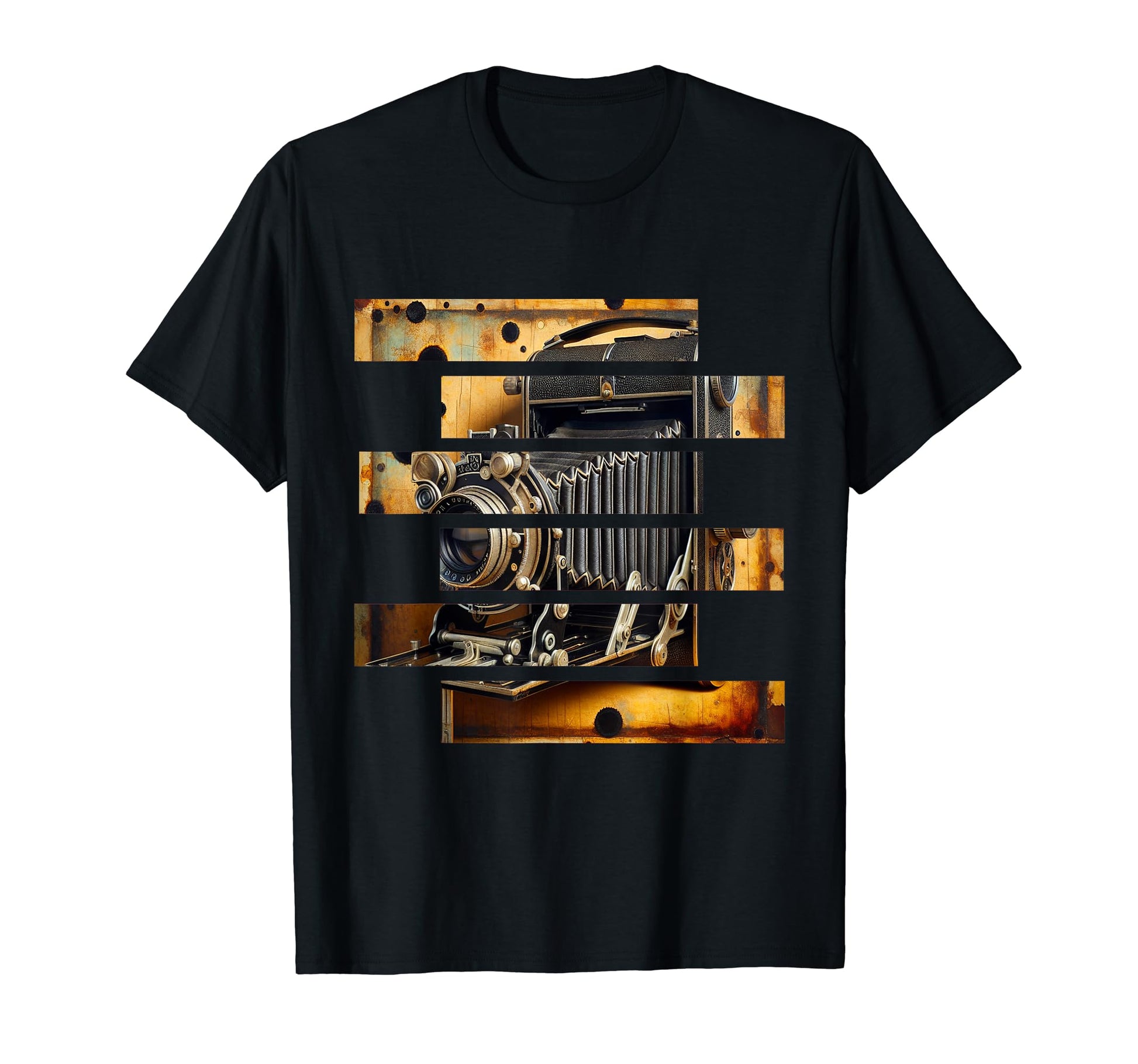 Elegance Close Up Camera T-Shirt - Unique Graphic Men Women - T-Shirt, Sweatshirt, Hoodie