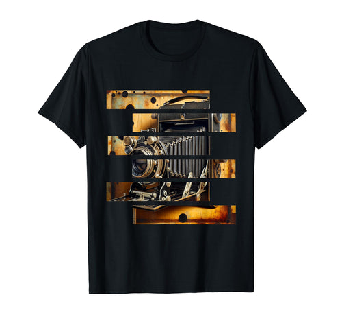 Elegance Close Up Camera T-Shirt - Unique Graphic Men Women - T-Shirt, Sweatshirt, Hoodie