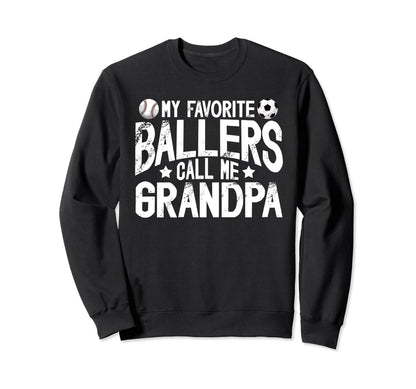 My Favorite Ballers Call Me Sweatshirt - Aesthetic Graphic Men Women - T-Shirt, Sweatshirt, Hoodie