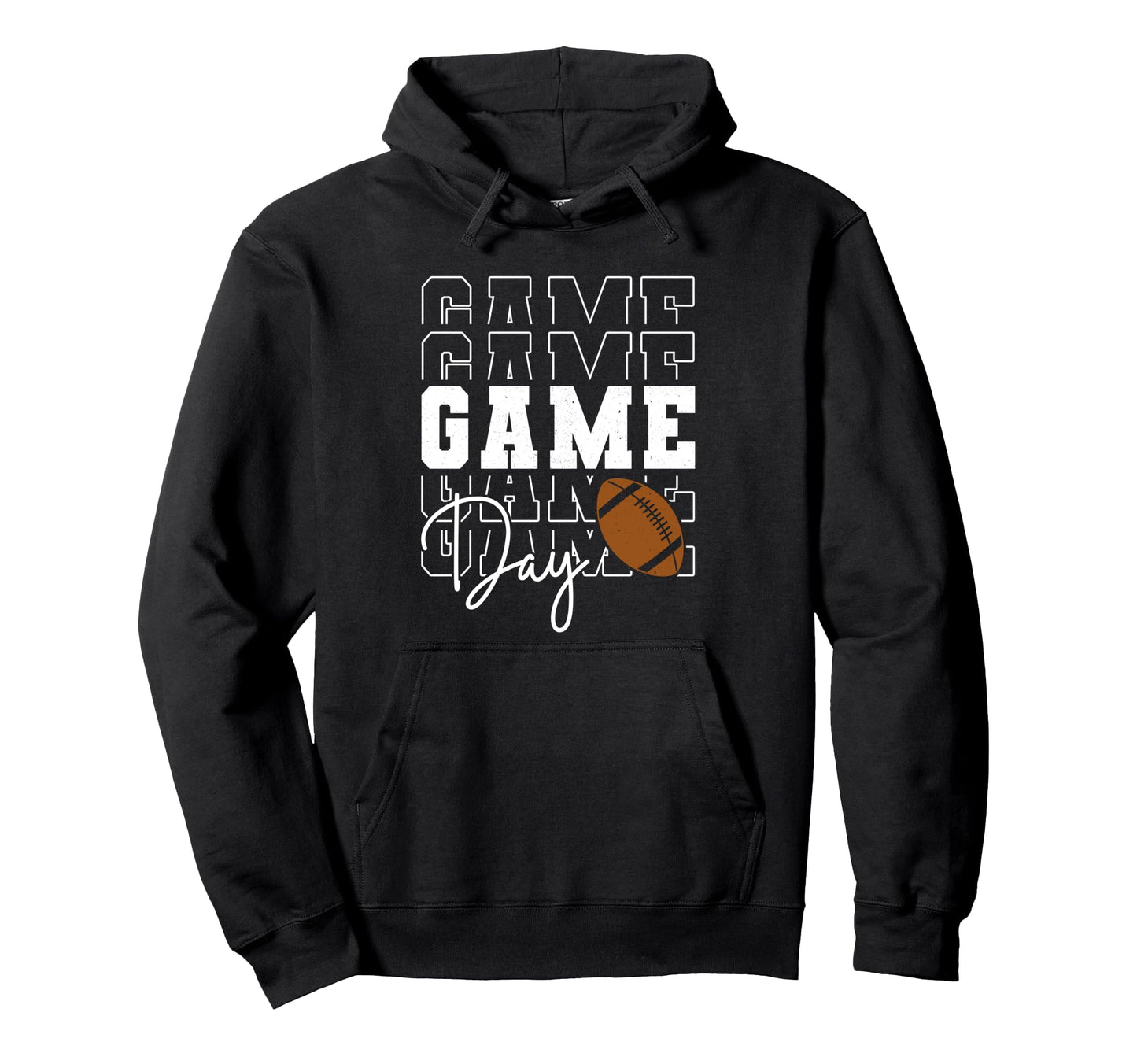 Game Day Football Mama Mom Touch Down Hoodie - Trendy Graphic for Adults - T-Shirt, Sweatshirt, Hoodie