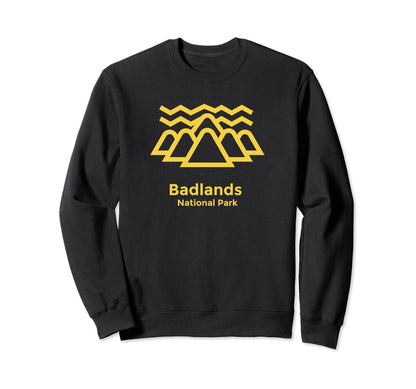 Badlands National Park South Dakota Sweatshirt - Unique Graphic Unisex - T-Shirt, Sweatshirt, Hoodie