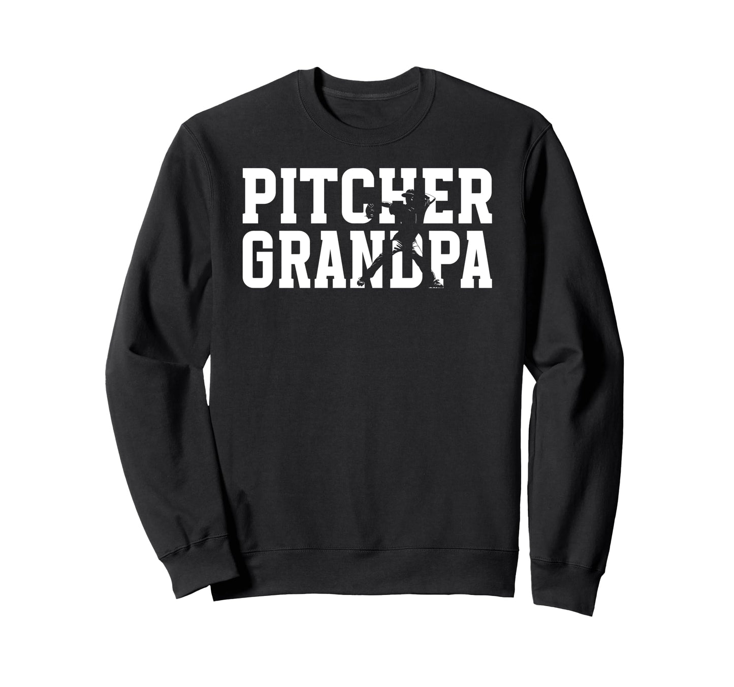 Baseball Pitcher Grandpa Baseball Sweatshirt - Streetwear Style Unisex - T-Shirt, Sweatshirt, Hoodie
