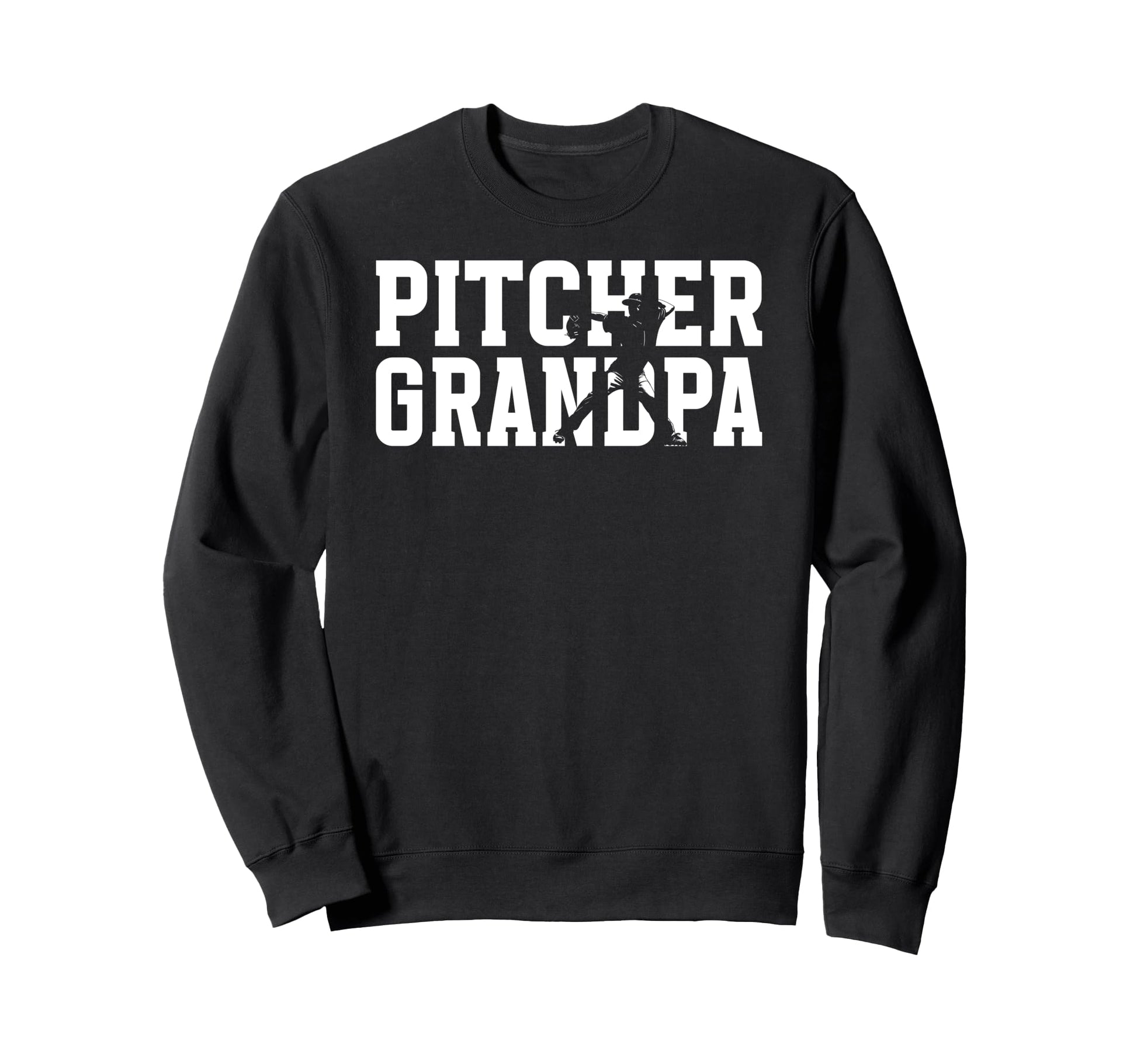 Baseball Pitcher Grandpa Baseball Sweatshirt - Streetwear Style Unisex - T-Shirt, Sweatshirt, Hoodie