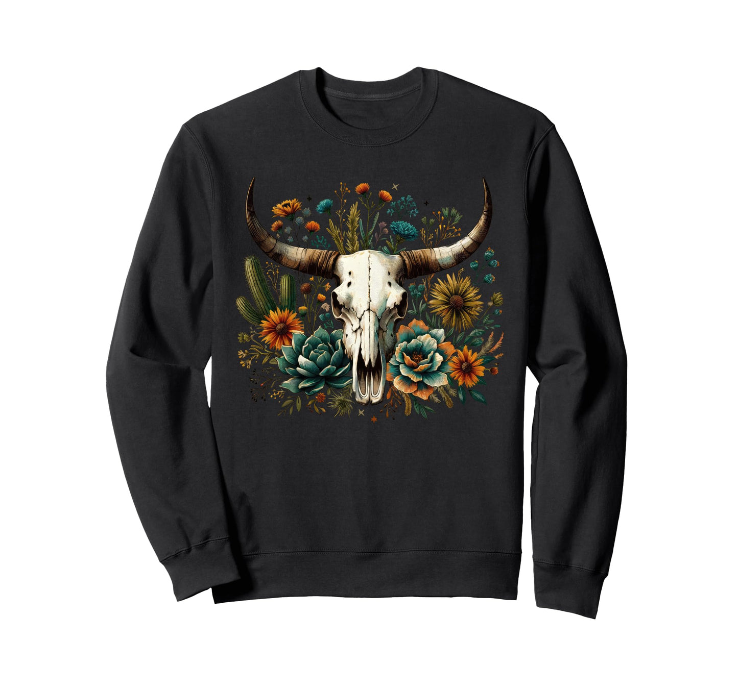 Western Boho Aztec Pattern Traditional Sweatshirt - Novelty Apparel Unisex - T-Shirt, Sweatshirt, Hoodie