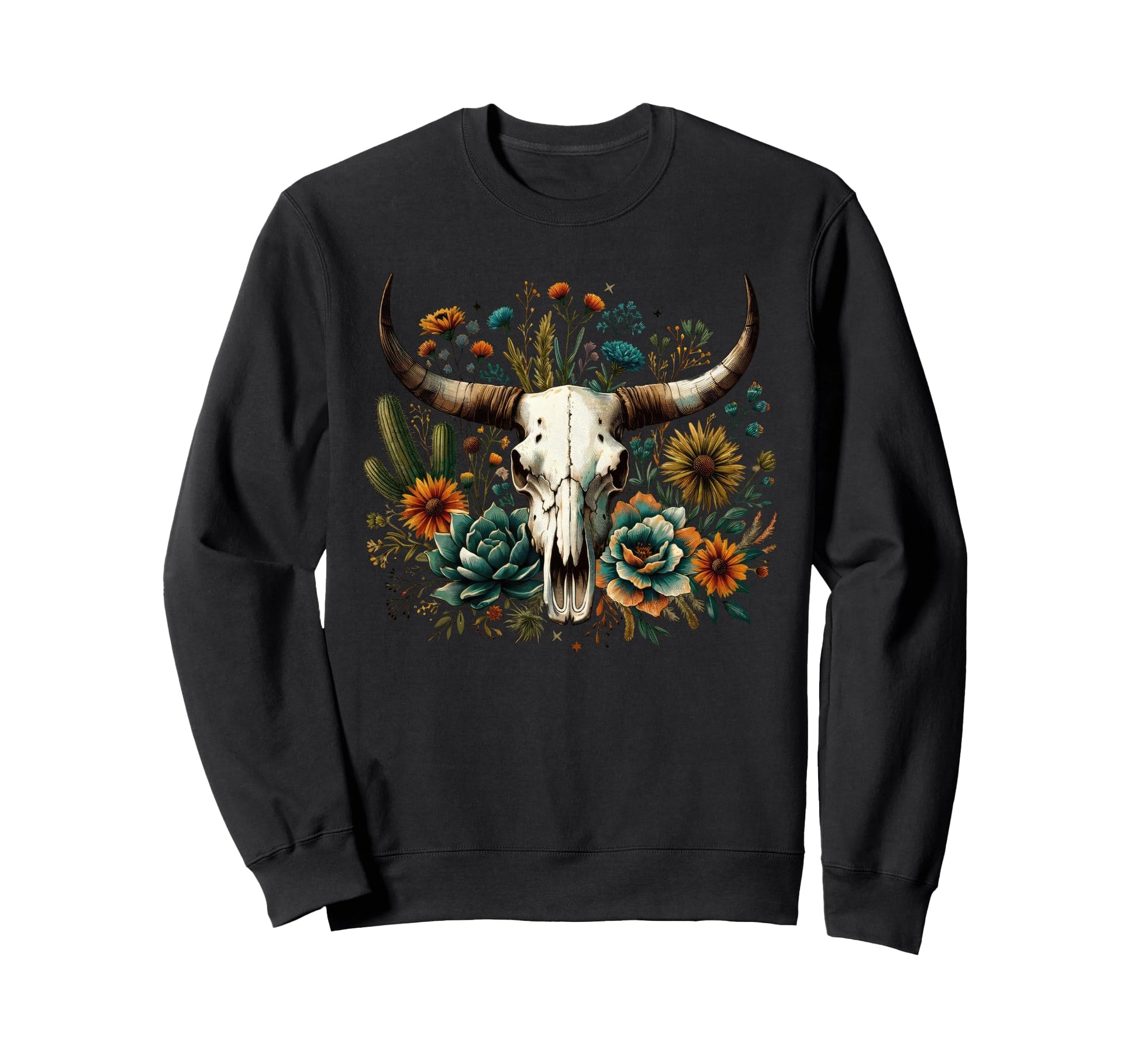 Western Boho Aztec Pattern Traditional Sweatshirt - Novelty Apparel Unisex - T-Shirt, Sweatshirt, Hoodie