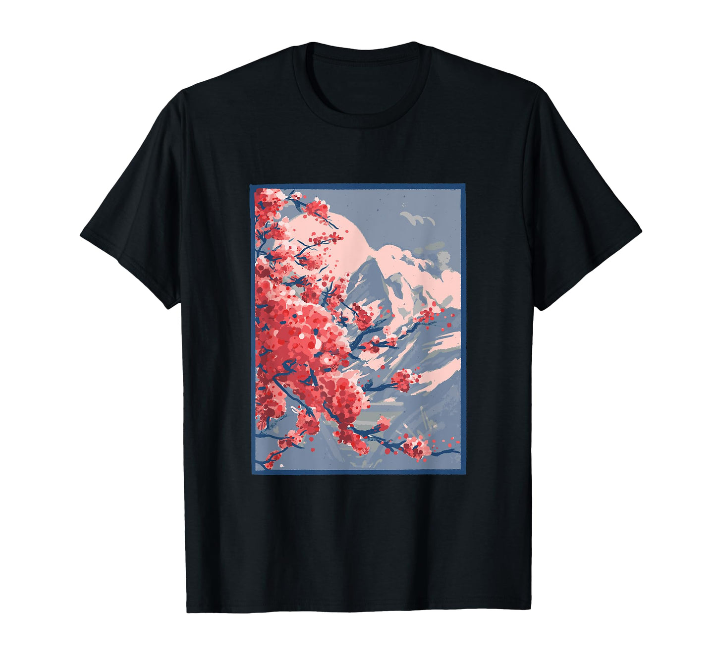 Vaporwave Aesthetic Japanese Cherry T-Shirt - Unique Graphic for Adults - T-Shirt, Sweatshirt, Hoodie