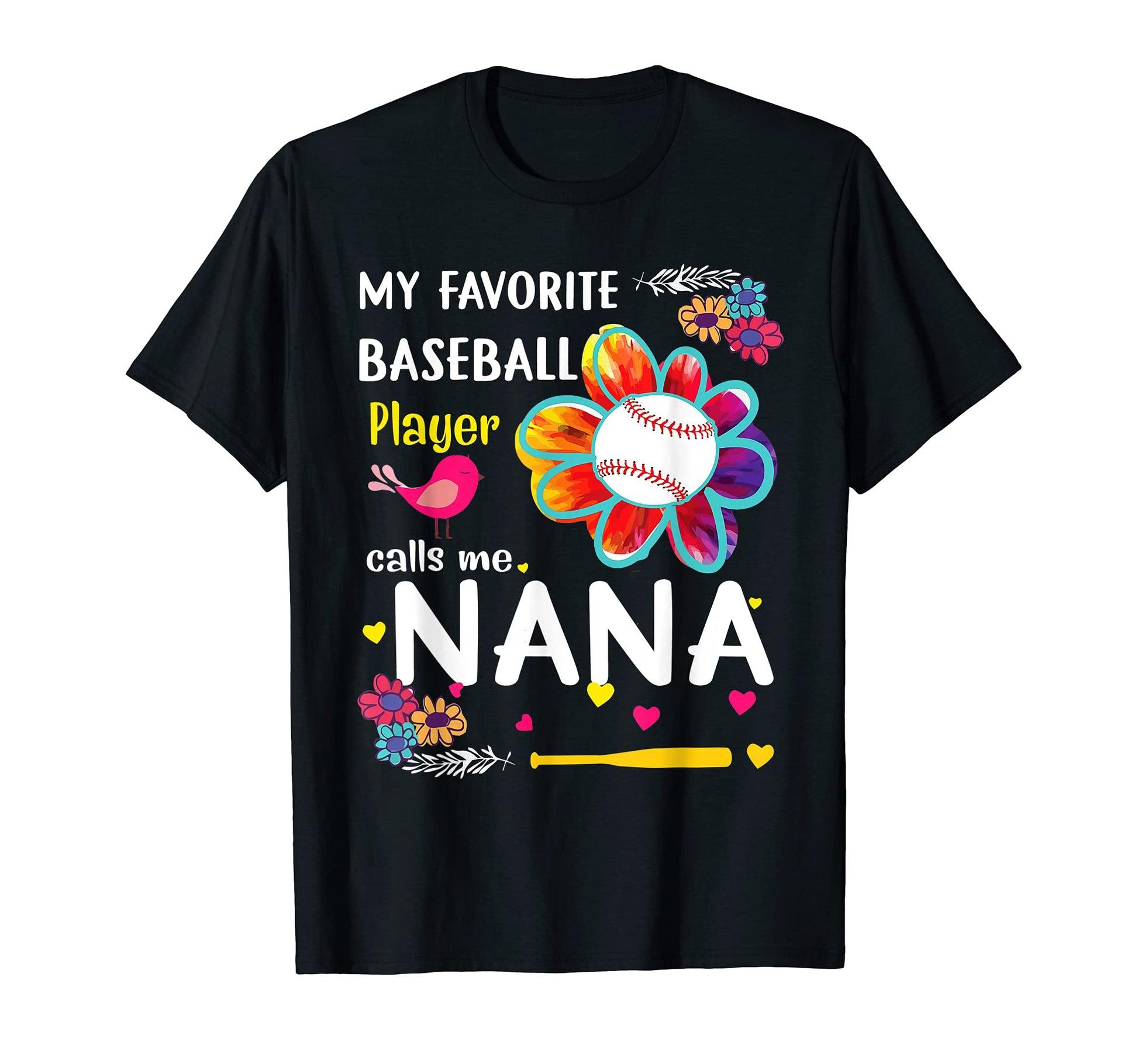 My Favorite Baseball Player Calls Me T-Shirt - Custom Art Print for Adults - T-Shirt, Sweatshirt, Hoodie