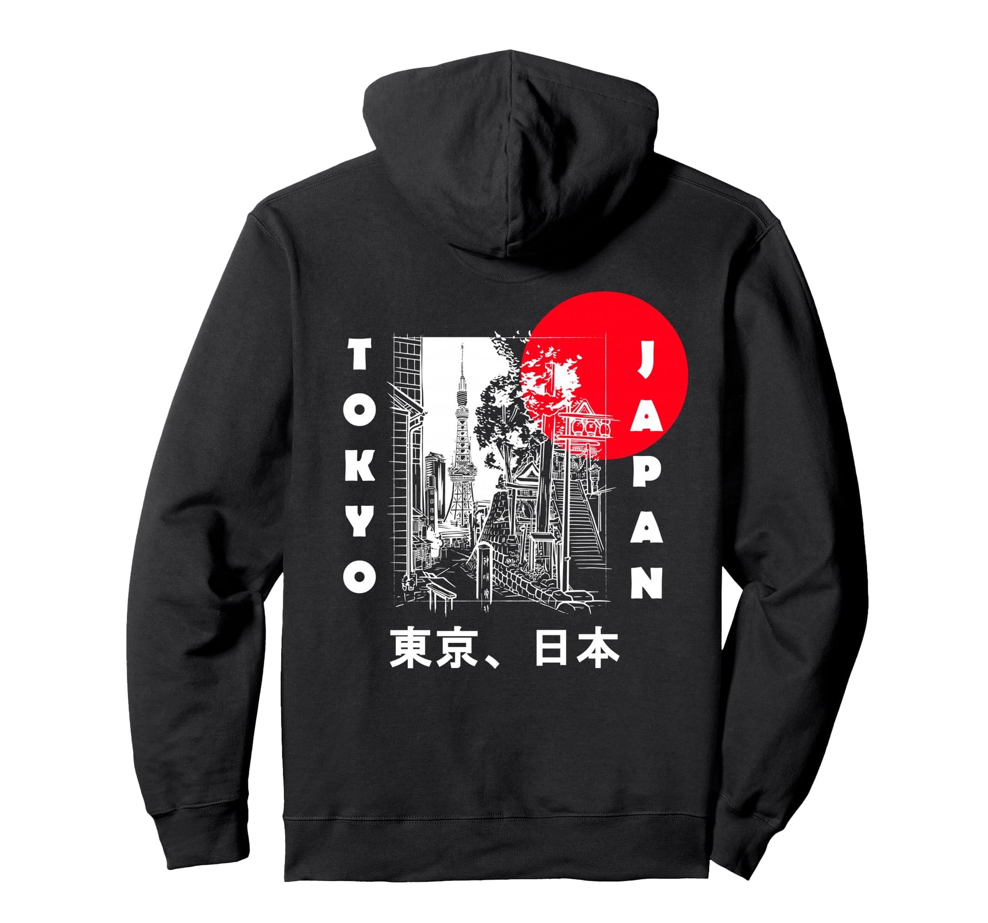 Japan Aesthetic Comic Tokyo Hoodie - Aesthetic Graphic Men Women - T-Shirt, Sweatshirt, Hoodie