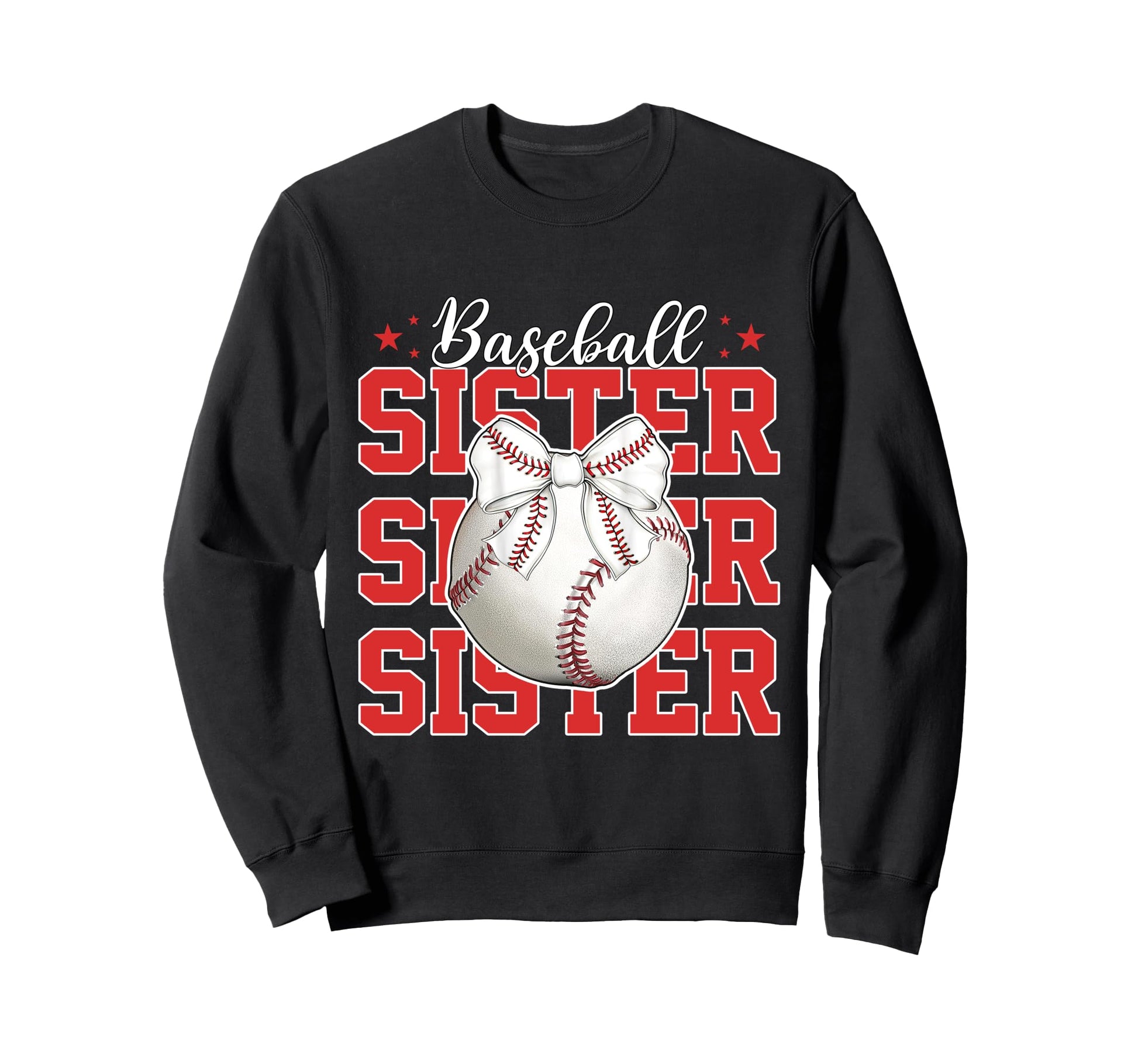 Baseball Sister Sport Lover Sister Sweatshirt - Trendy Graphic Unisex - T-Shirt, Sweatshirt, Hoodie