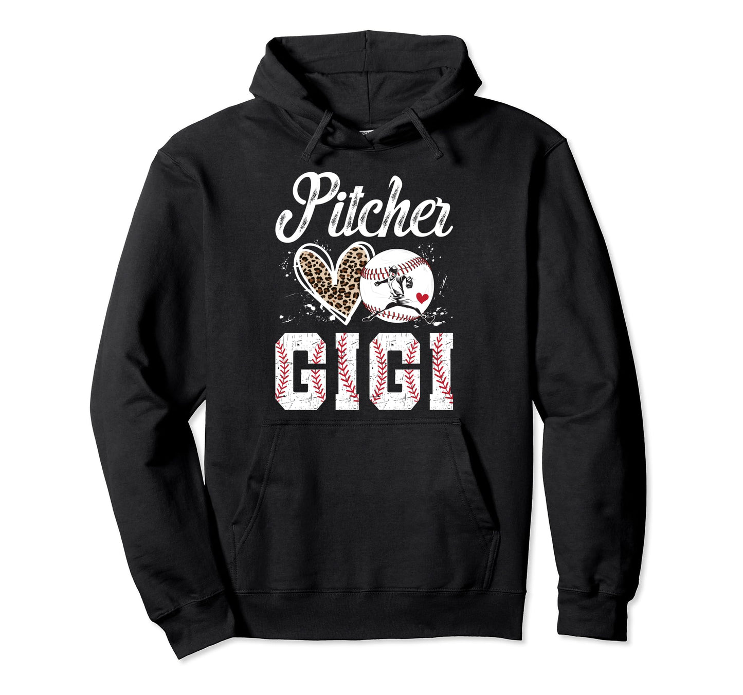Baseball Pitcher Gigi Baseball Pitcher Hoodie - Unique Graphic Men Women - T-Shirt, Sweatshirt, Hoodie